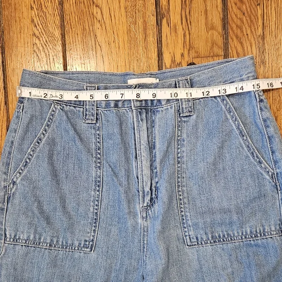 CELLO Women’s Cargo Jeans – Size 9 – 100% Cotton – Light Wash - Picture 9 of 11
